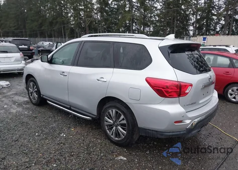 2019 Nissan Pathfinder Sv z USA, uszkodzony, nr VIN 5N1DR2MMXKC599566
